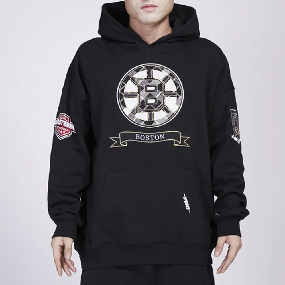 Pro Standard Bruins Prep Drop Shoulder Hoodie