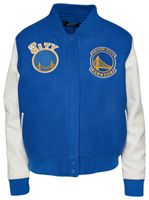 Pro Standard Warriors NBA Wool Varsity Jacket - Women's