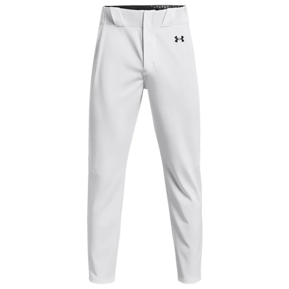 Under Armour Men's Gameday Vanish Piped Baseball Pants, Large, Baseball Grey/Black