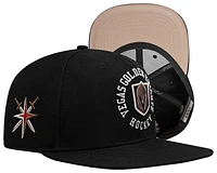Pro Standard Mens Pro Standard Golden Knights Hybrid Snapback Cap - Mens Black Size One Size