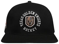 Pro Standard Mens Pro Standard Golden Knights Hybrid Snapback Cap - Mens Black Size One Size