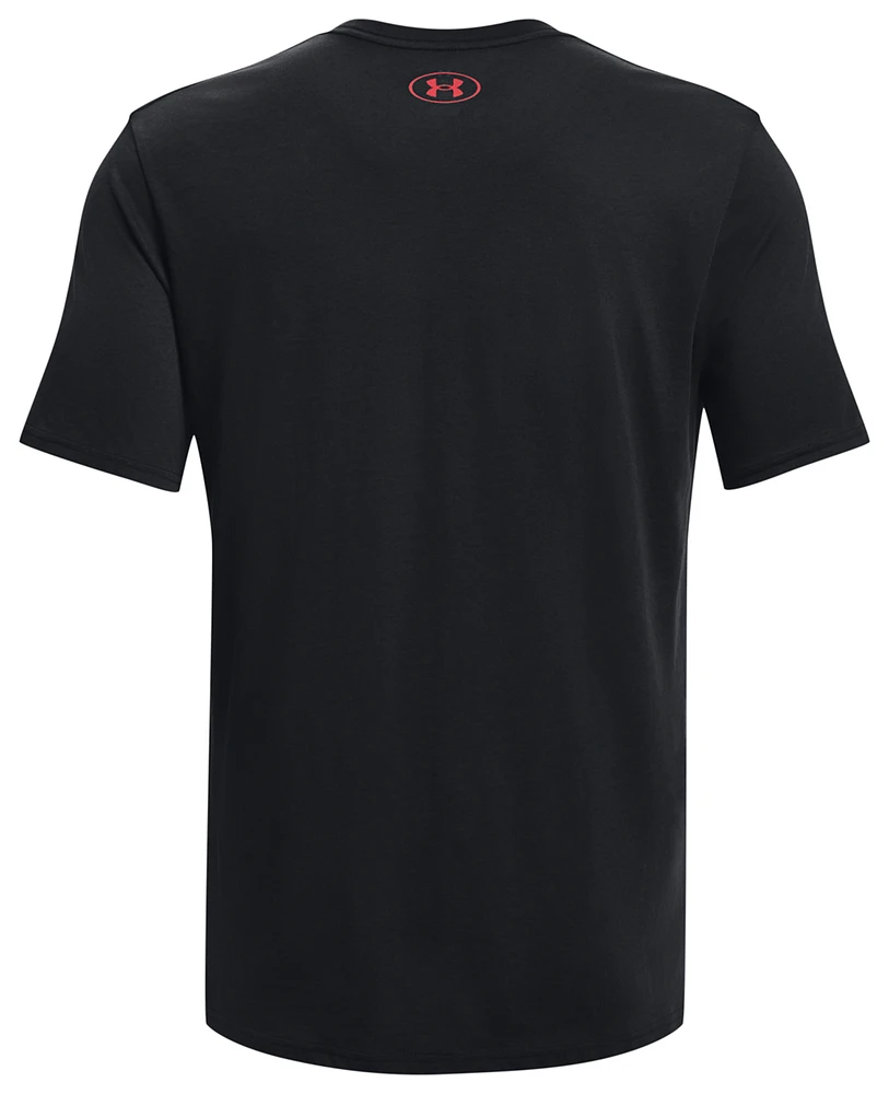 Under Armour Mens Collegiate T-Shirt - Black/Black