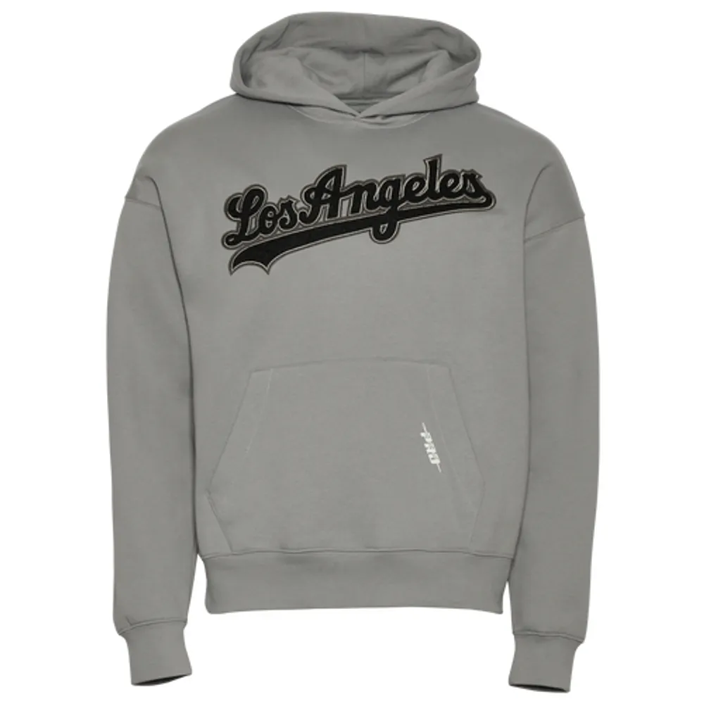 Men's Pro Standard Black Los Angeles Dodgers Team Logo Pullover Hoodie Size: Medium