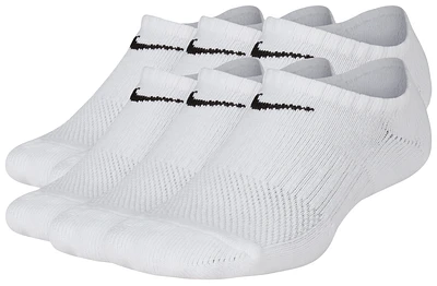 Nike Boys 6 Pack Cushioned No-Show Socks - Boys' Grade School Black/White