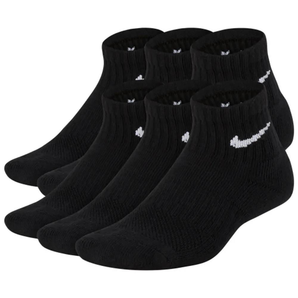 Nike 6 Pack Cushioned Quarter Socks