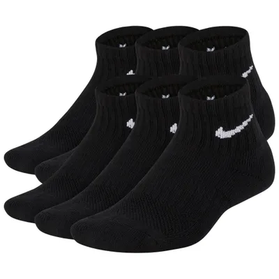 Nike 6 Pack Cushioned Quarter Socks
