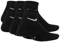Nike Boys 6 Pack Cushioned Quarter Socks