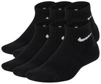 Nike 6 Pack Cushioned Quarter Socks - Boys' Grade School