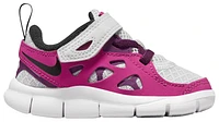 Nike Boys Nike Free Run 2 - Boys' Toddler Running Shoes Pure Platinum/Black/Pink Prime Size 04.0