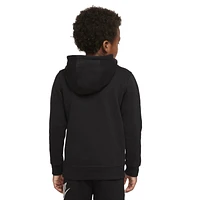 Nike Boys HBR Hoodie - Boys' Preschool Light Smoke Grey/White/Black