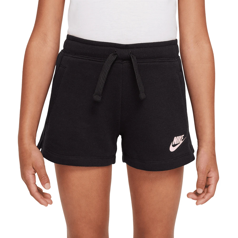 Nike Womens Nike Air Fleece Shorts - Womens White/White Size XL
