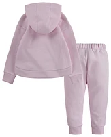 Nike Girls Club Fleece Set - Girls' Toddler Pink/White