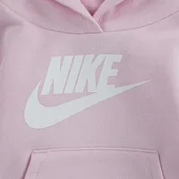 Nike Girls Club Fleece Set - Girls' Toddler Pink/White