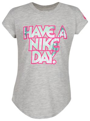 Nike Short Sleeve Graphic T-Shirt - Girls' Preschool