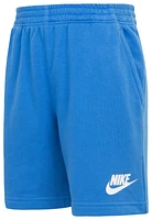 Nike Boys NSW FT Shorts - Boys' Preschool Blue/Light Photo Blue