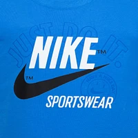 Nike Boys Retro Sportswear Short Sleeve T-Shirt - Boys' Preschool Light Photo Blue/Blue