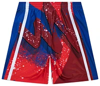 Mitchell & Ness Mens 76ers Hyp Hoops Shorts - Red