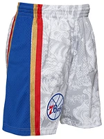 Mitchell & Ness Mens 76ers CNY Shorts - Gold/White