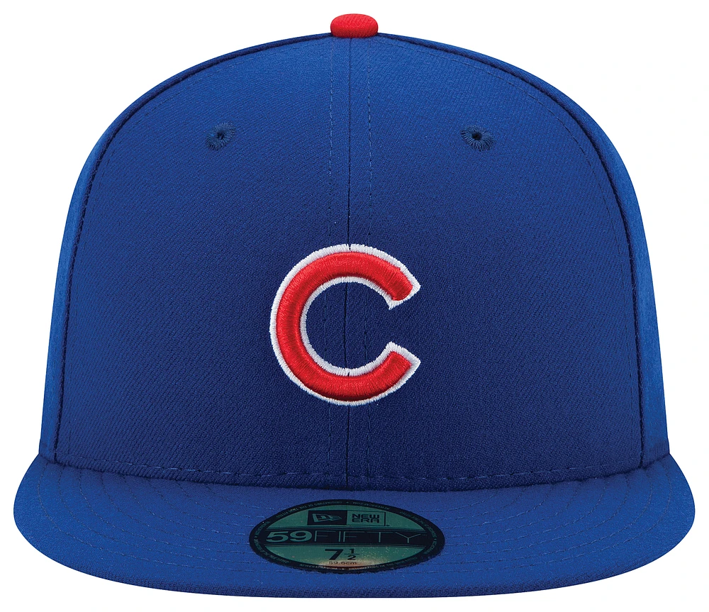New Era Cubs 59Fifty Authentic Cap - Adult Royal/Red/White