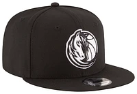 New Era Mens New Era Mavericks 9Fifty Snapback Cap - Mens Black/White Size One Size