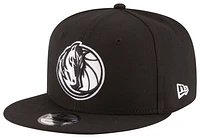 New Era Mens New Era Mavericks 9Fifty Snapback Cap - Mens Black/White Size One Size