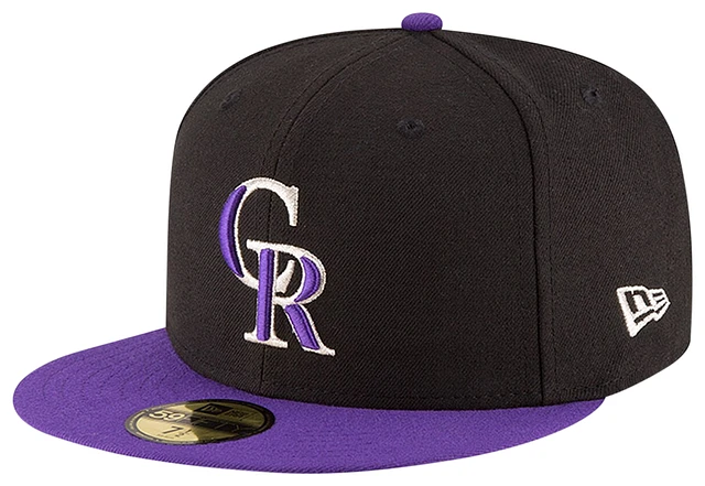 47 Brand Colorado Rockies Purple Basic Logo Clean Up Alternate