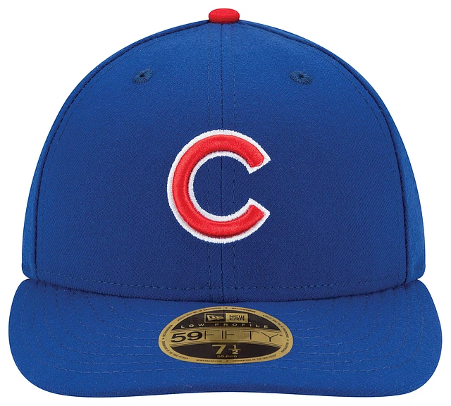 Chicago Cubs New Era Primary Logo Basic 59FIFTY Fitted Hat - Black, Size: 7 1/4