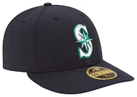 New Era Mens New Era Mariners 59Fifty Authentic LP Cap - Mens Navy Size 7