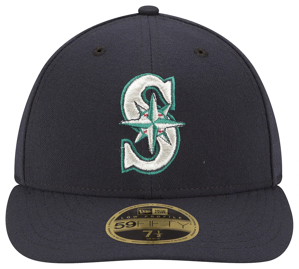 New Era Mens New Era Mariners 59Fifty Authentic LP Cap - Mens Navy Size 7