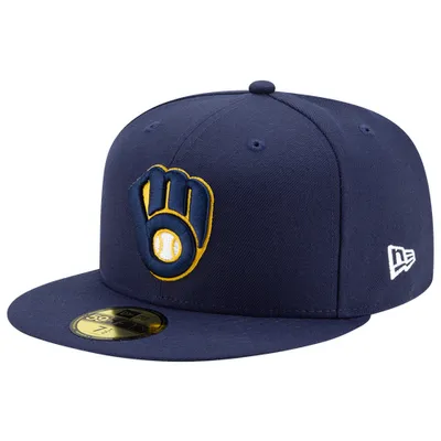 New Era Brewers 59Fifty Authentic Cap