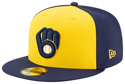 New Era Brewers 59Fifty Authentic Cap