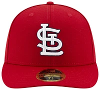 New Era Mens Cardinals 59Fifty Authentic Collection Cap - Red/Red