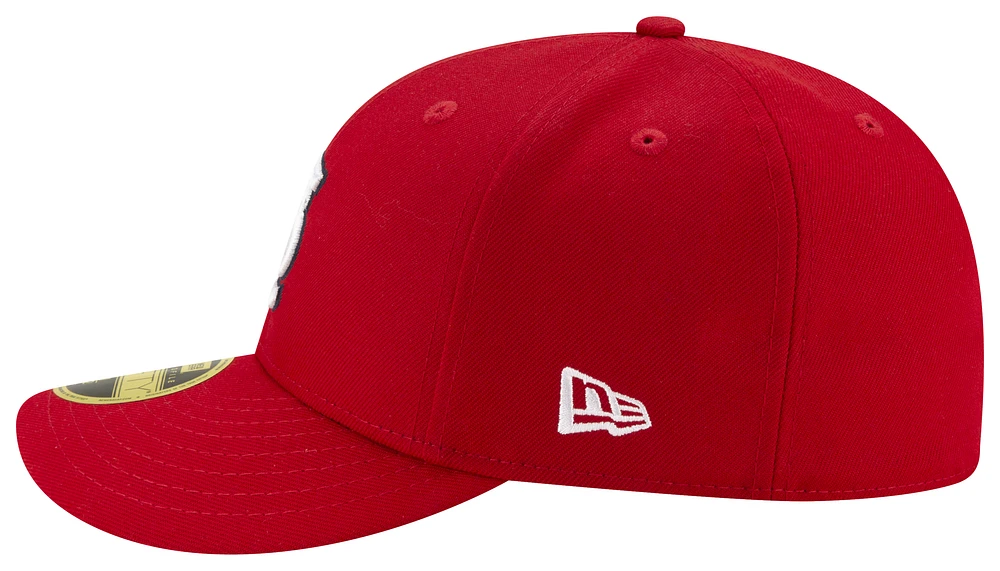 New Era Mens New Era Cardinals 59Fifty Authentic Collection Cap - Mens Red/Red Size 7
