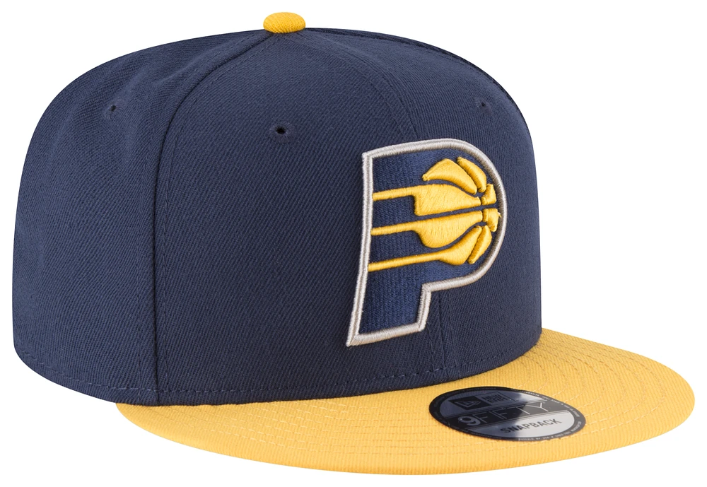 New Era Mens New Era Pacers 2T T/C - Mens Navy/Yellow Size One Size