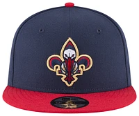 New Era Mens New Era Pelicans 2T T/C - Mens Navy/Red Size One Size