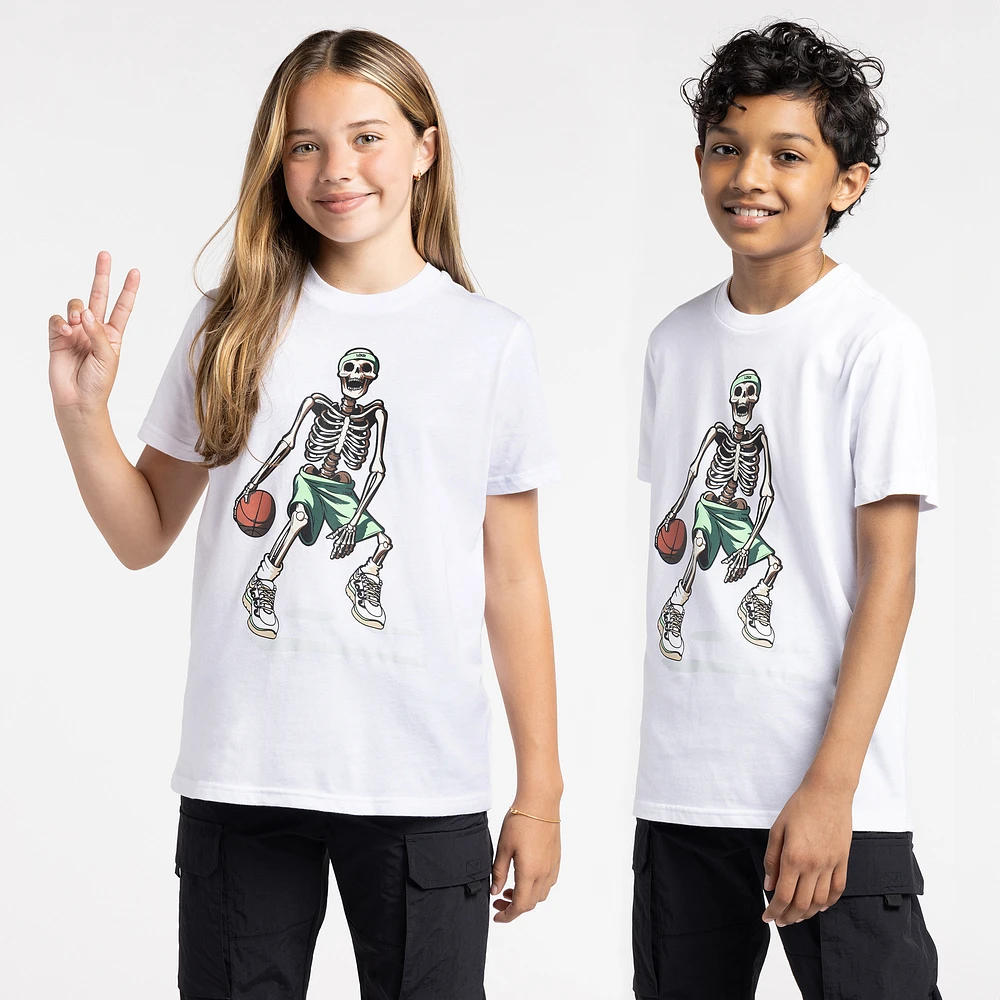 LCKR Hoopin Bones Graphic T-Shirt  - Boys' Grade School