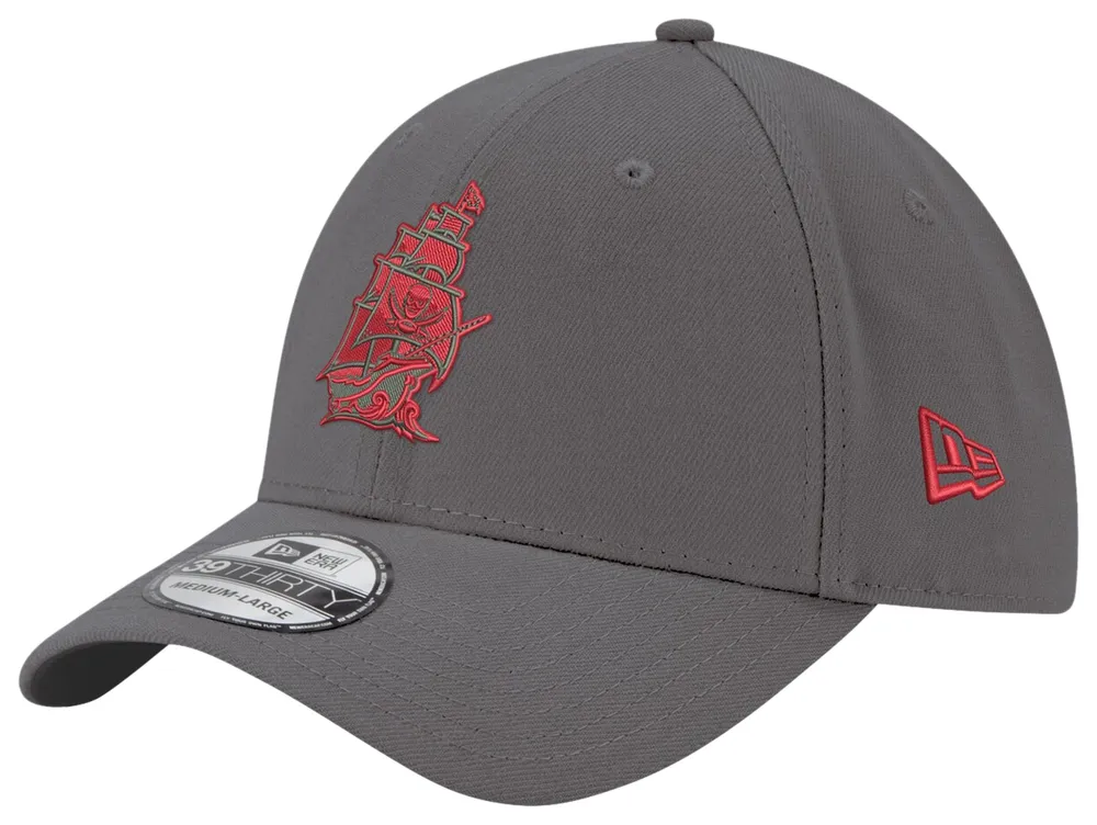 Officially Licensed New Era Red Team Basic Fitted Hat - Buccaneers