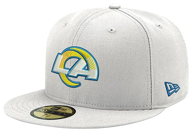 New Era - LA Rams NFL 22 Sideline 59FIFTY Fitted Cap - White