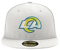 New Era Mens Rams 59Fifty Fitted Hat - White