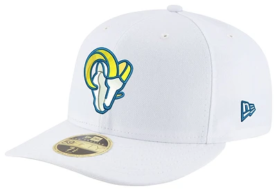 New Era Mens New Era Rams 59Fifty Low Profile Fitted Hat