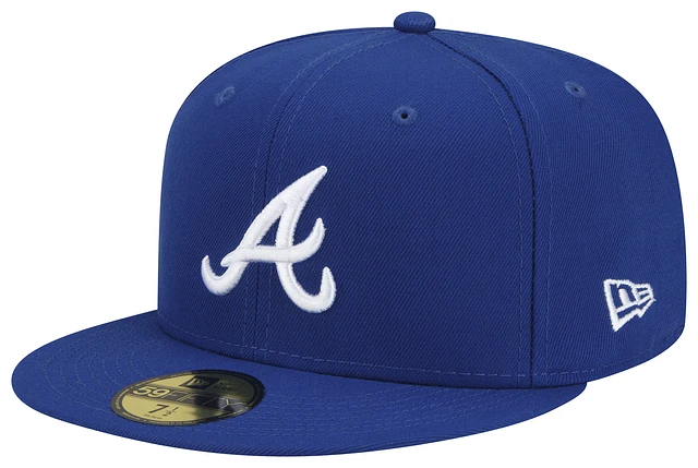 New Era Atlanta Braves The Logo of Leather 59FIFTY Cap - Macy's