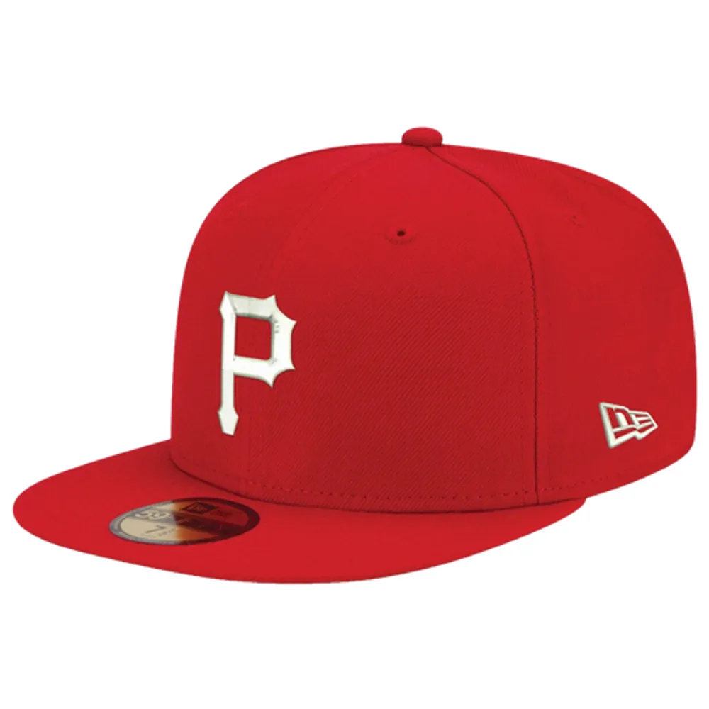 New Era Pirates Logo White 59Fifty Fitted Cap