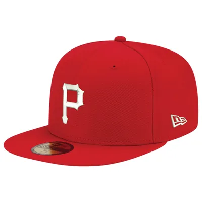 New Era Pirates Logo White 59Fifty Fitted Cap