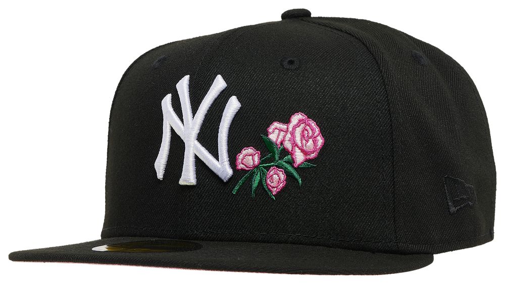 NEW ERA CHICAGO WHITE SOX 5950 SIDE/PATCH/BLOOM 59Fifty BLACK