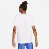 Nike Mens Nike NSW SI T-Shirt - Mens White/Blue Size S