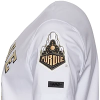 Pro Standard Mens Purdue Stacked Logo T-Shirt - White/White