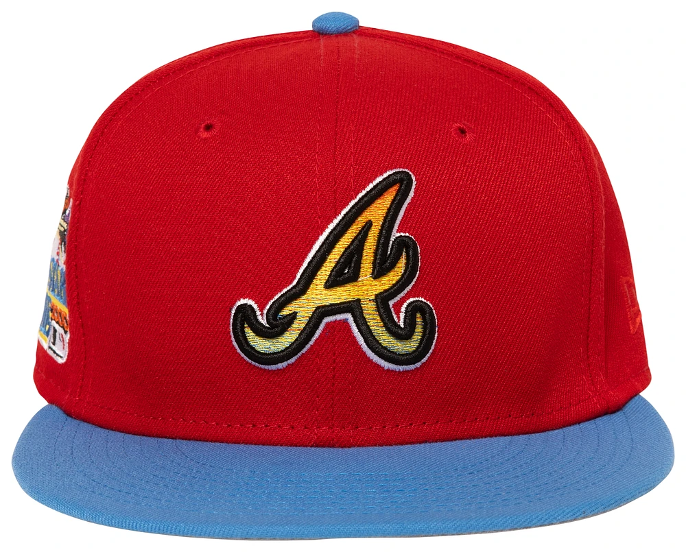 New Era Mens New Era 59Fifty Braves ASG 00 - Mens Blue/Red Size 7