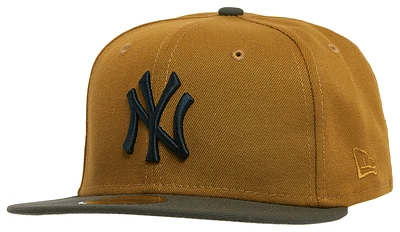 New Era Mens New Era 5950 Yankees 99 - Mens Gold/Grey Size 7