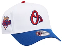 New Era New Era Orioles 9FORTY A-Frame Hat - Adult White/Blue/Red Size One Size