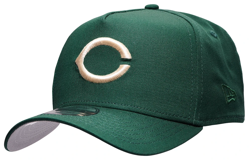 New Era Mens New Era Reds A Frame '75 World Series Cap - Mens Dark Green/Grey/White Size One Size